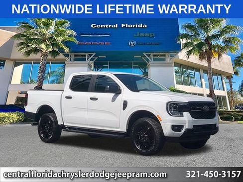 Used 2025 Ford Ranger XLT w/ Black Appearance Package RWD image 1