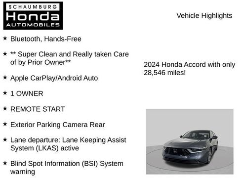 Used 2024 Honda Accord EX image 14