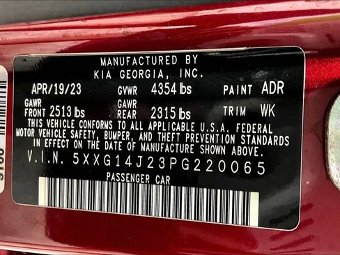 Used 2023 Kia K5 LXS image 40