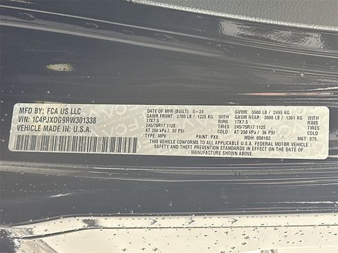 New 2024 Jeep Wrangler Sport S image 17