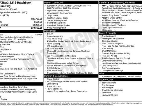 Certified 2022 MAZDA MAZDA3 s image 24