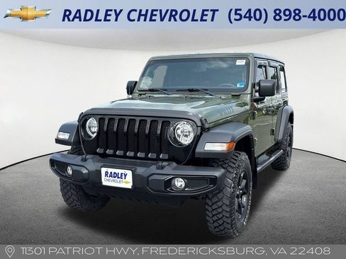 Used 2021 Jeep Wrangler Unlimited Sport AWD/4WD image 1