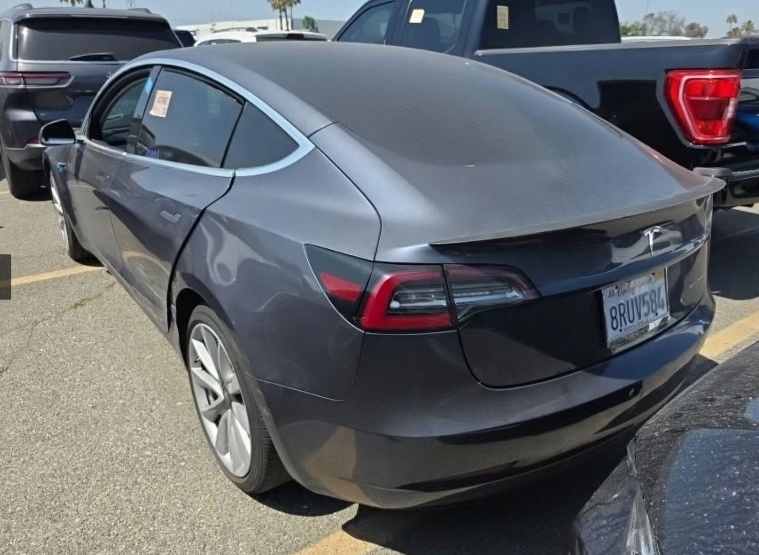 Used 2020 Tesla Model 3 Long Range AWD/4WD image 2