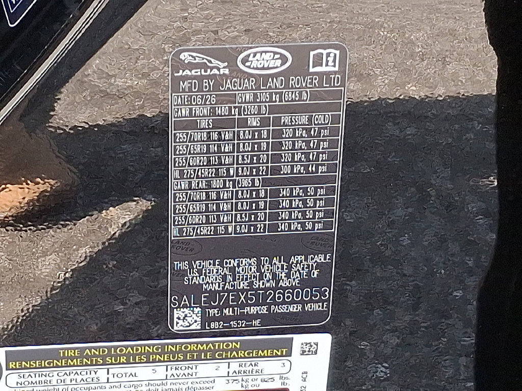 New 2026 Land Rover Defender 110 S AWD/4WD image 18