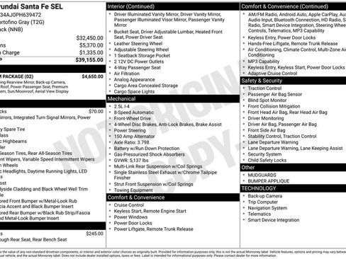 Used 2023 Hyundai Santa Fe SEL w/ Premium Package FWD image 6