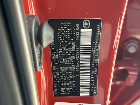 Certified 2024 Toyota Camry SE w/ Convenience Package FWD image 26