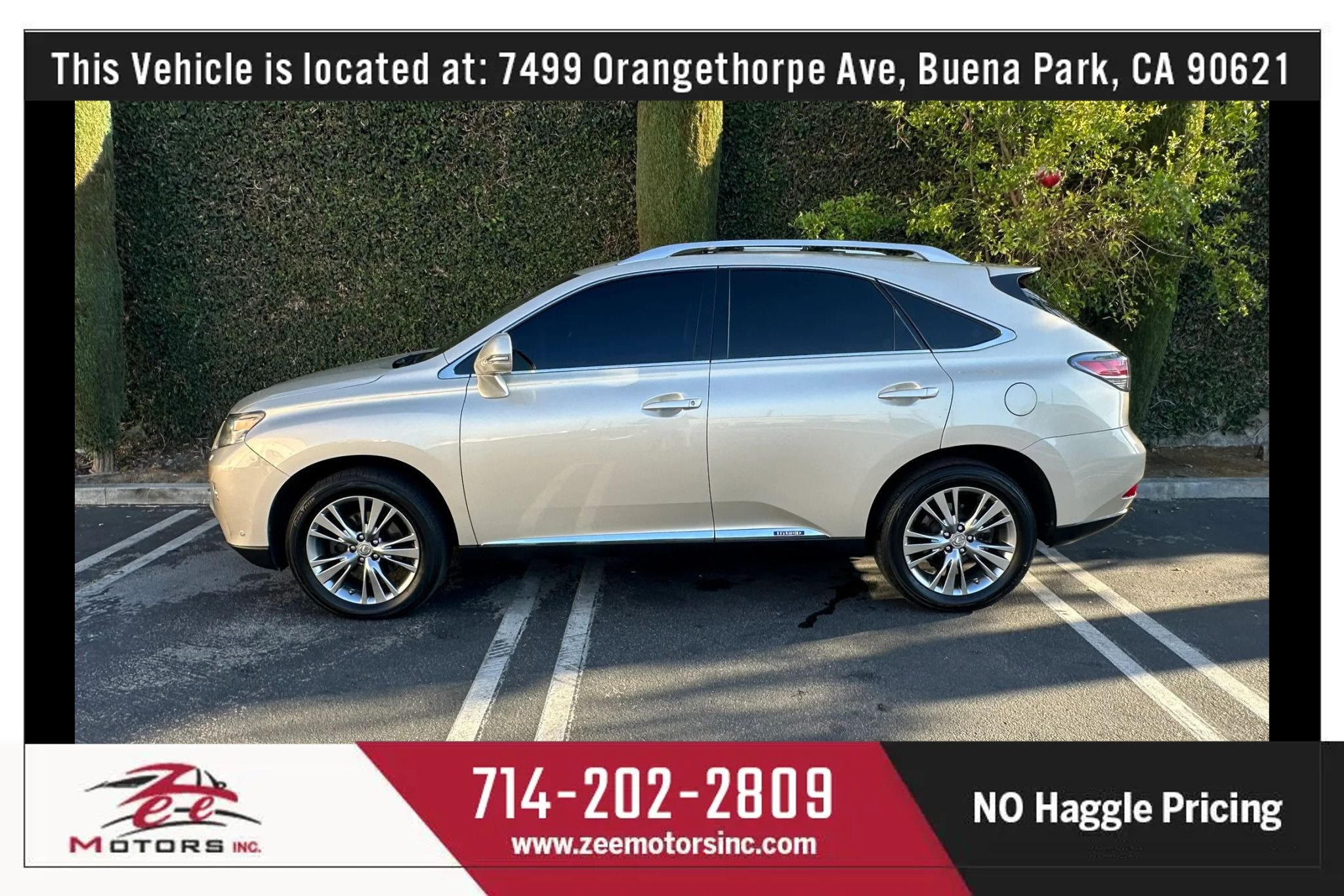 Used 2013 Lexus RX 450h AWD w/ Navigation Pkg image 10