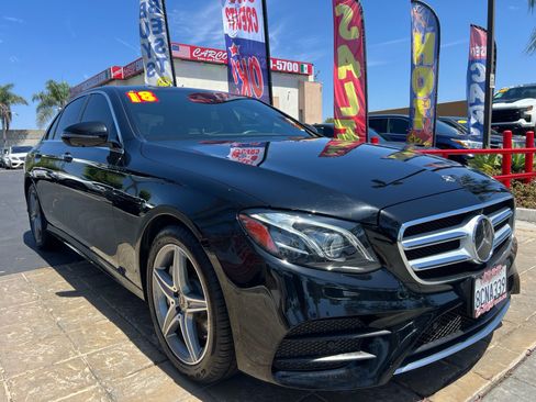 Used 2018 Mercedes-Benz E 400 4MATIC Sedan w/ Premium 3 Package image 1