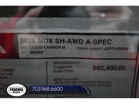 New 2026 Acura MDX A-Spec image 39