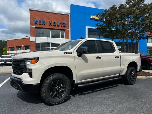 New 2026 Chevrolet Silverado 1500 Custom Trail Boss w/ Dark Appearance Package AWD/4WD image 1
