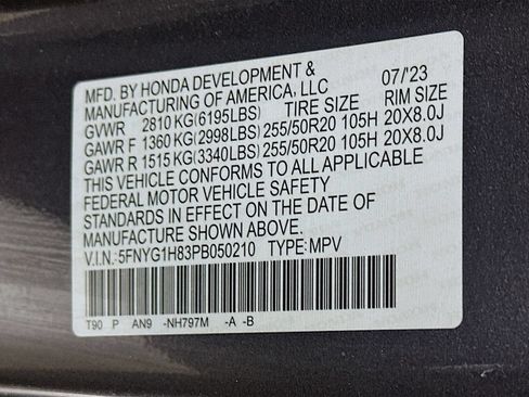 Used 2023 Honda Pilot Elite image 37