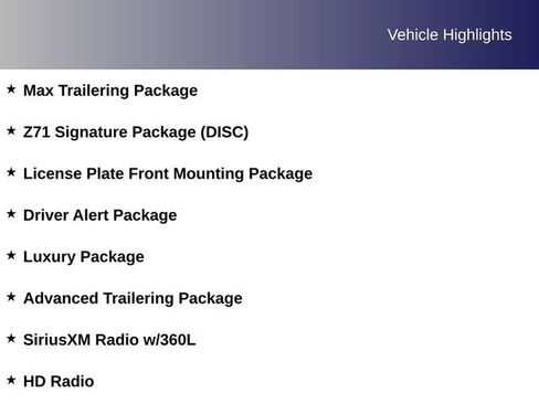 Used 2021 Chevrolet Tahoe Z71 w/ Z71 Signature Package image 9