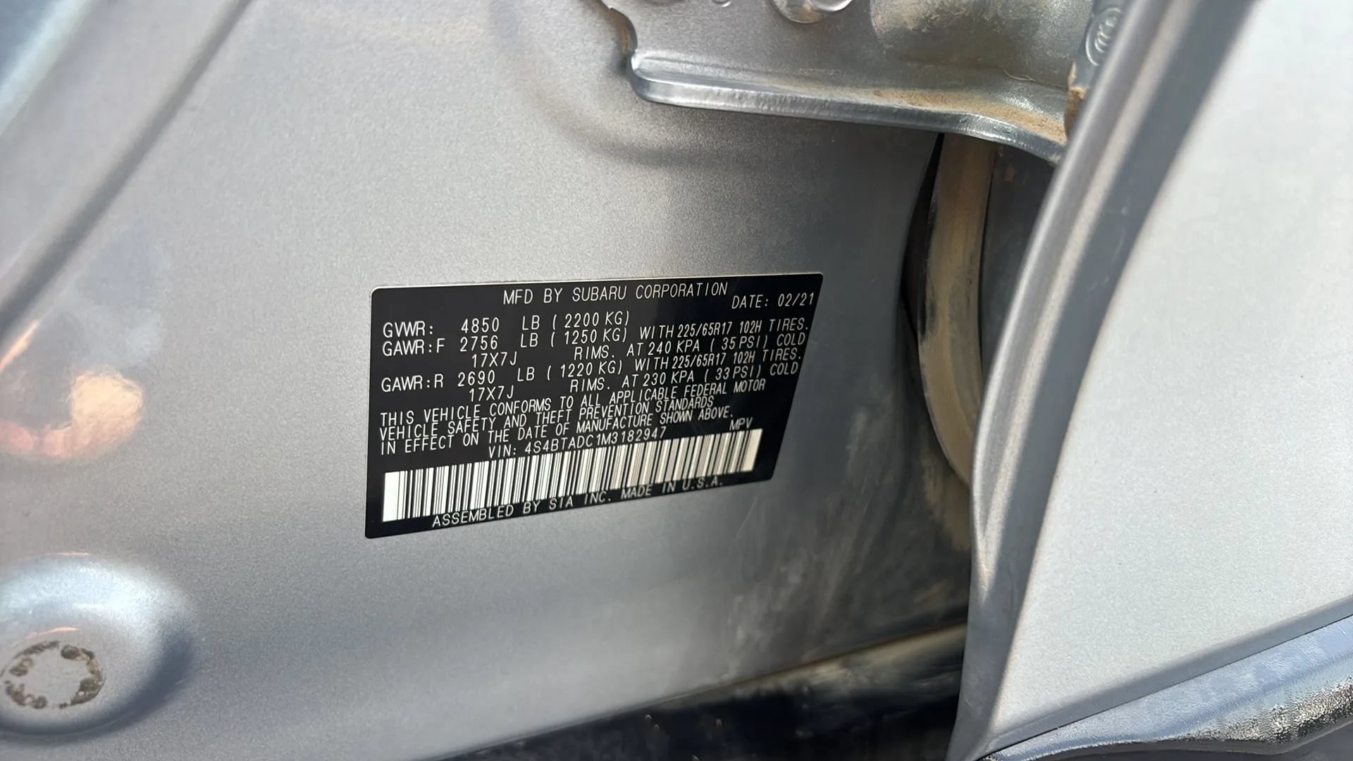 Used 2021 Subaru Outback Premium AWD/4WD image 31