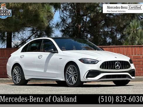 Certified 2025 Mercedes-Benz C 43 AMG 4MATIC Sedan image 1