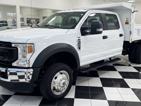 Used 2022 Ford F550 4x4 Crew Cab Super Duty w/ Power Equipment Group image 1