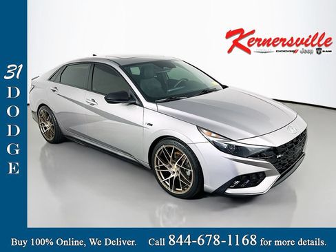 Used 2021 Hyundai Elantra N Line FWD image 1