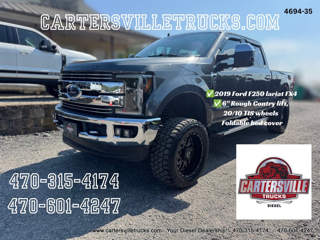 Used 2019 Ford F250 Lariat w/ Chrome Package AWD/4WD image 1