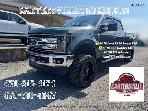 Used 2019 Ford F250 Lariat w/ Chrome Package AWD/4WD image 1