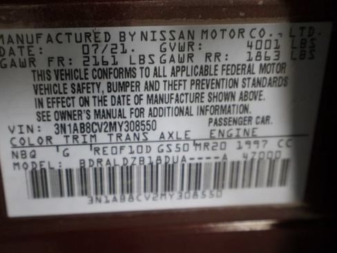 Used 2021 Nissan Sentra SV FWD image 31