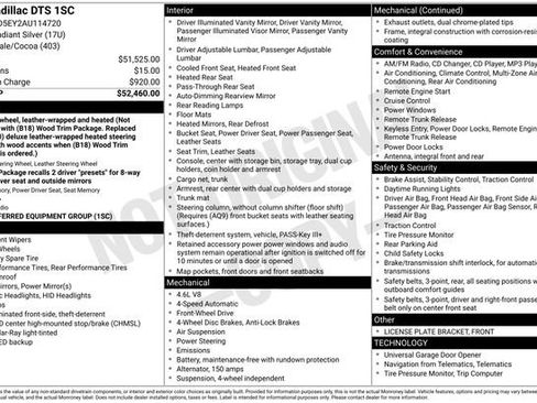 Used 2010 Cadillac DTS Luxury image 3