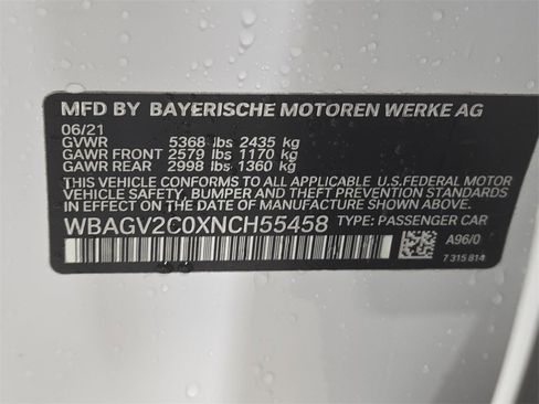 Used 2022 BMW 840i Gran Coupe w/ Driving Assistance Package image 33