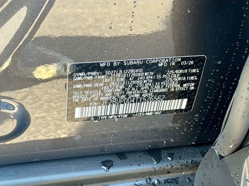 New 2026 Subaru Outback Limited AWD/4WD image 32
