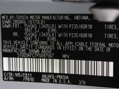 Used 2023 Toyota Sienna XSE w/ XSE Plus Package AWD/4WD image 44
