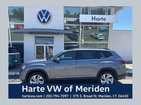 Certified 2023 Volkswagen Atlas SE w/ Panoramic Sunroof Package AWD/4WD image 1