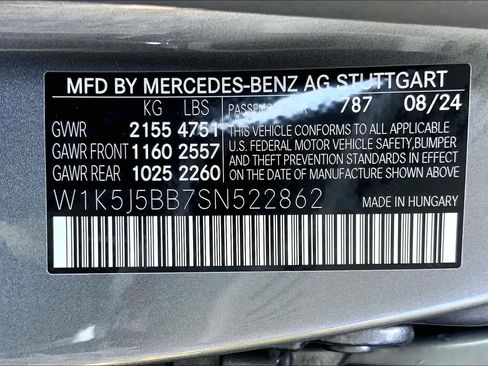 Certified 2025 Mercedes-Benz CLA 35 AMG AMG CLA 35 image 25