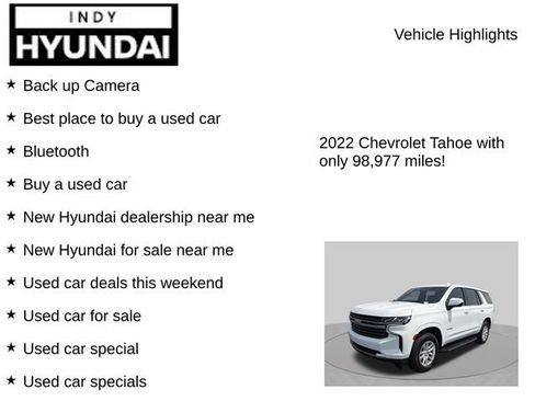 Used 2022 Chevrolet Tahoe LT AWD/4WD image 7