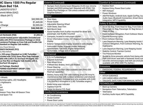 New 2026 GMC Sierra 1500 Pro w/ Pro Value Package image 32