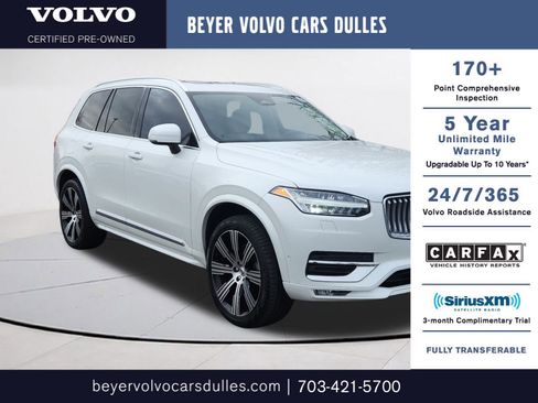 Certified 2023 Volvo XC90 B6 Ultimate w/ Protection Package Premier image 1