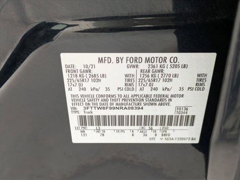 Used 2022 Ford Maverick XLT w/ Equipment Group 300A Standard image 22