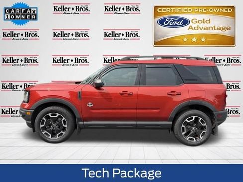 Certified 2023 Ford Bronco Sport Outer Banks w/ Tech Package AWD/4WD image 4