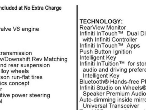 Used 2014 INFINITI Q50 Premium w/ Navigation Package image 20