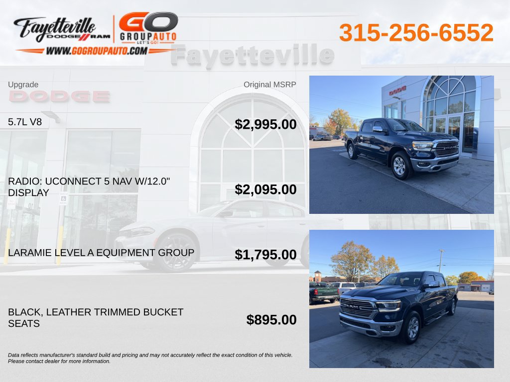 Used 2022 RAM 1500 Laramie AWD/4WD image 5