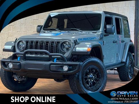 Used 2023 Jeep Wrangler Unlimited Rubicon 4xe AWD/4WD image 1
