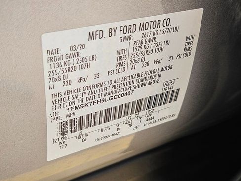 Used 2020 Ford Explorer Limited image 27