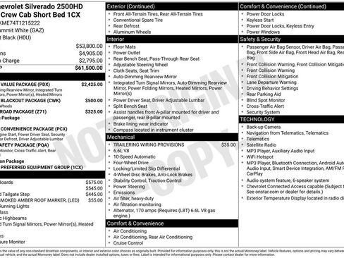 New 2026 Chevrolet Silverado 2500 Custom w/ Custom Value Package AWD/4WD image 3