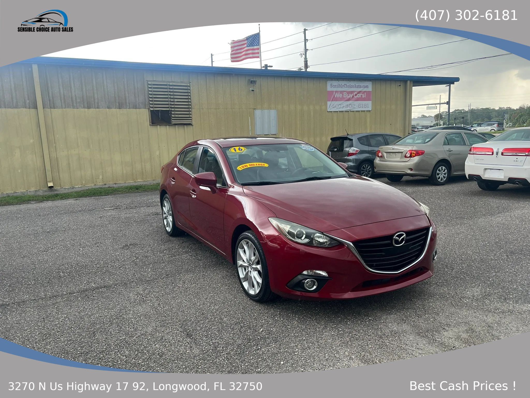 Used 2016 MAZDA MAZDA3 s Touring FWD image 1