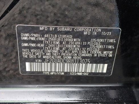 Certified 2024 Subaru Crosstrek 2.0i Premium image 28