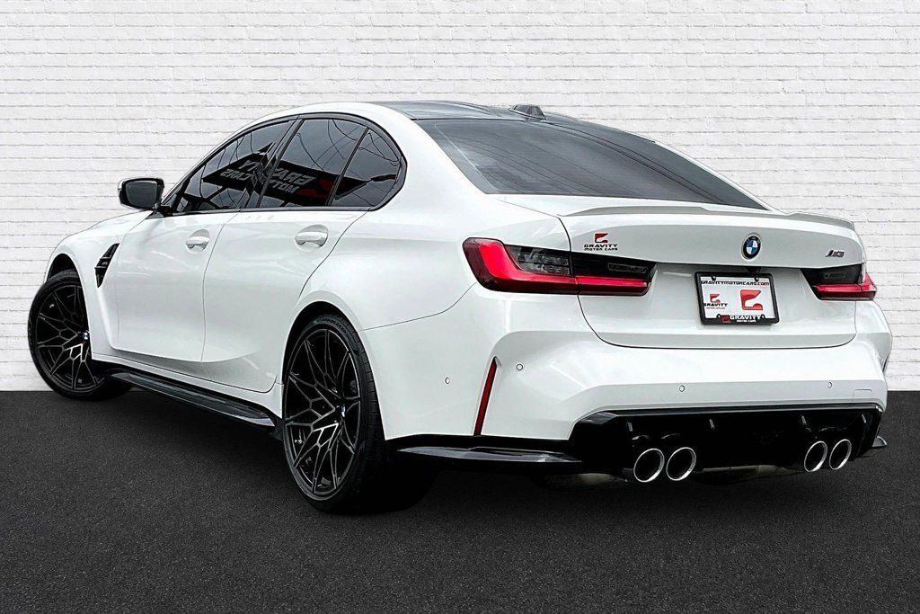 Used 2025 BMW M3 w/ Parking Assistance Package RWD image 4