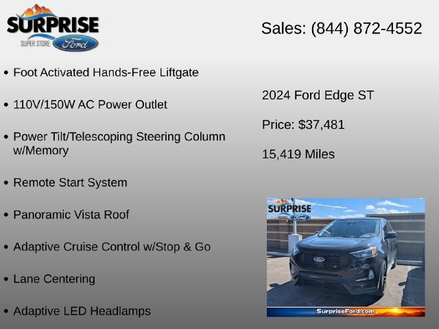 Used 2024 Ford Edge ST AWD/4WD image 24