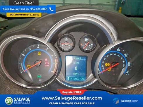 Used 2014 Chevrolet Cruze LT image 12