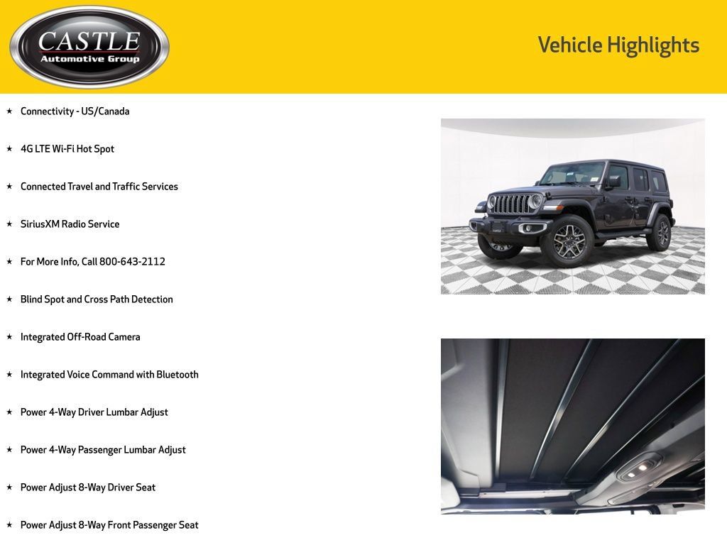 New 2026 Jeep Wrangler Unlimited Sahara AWD/4WD image 10