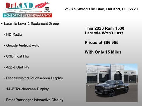 New 2026 RAM 1500 Laramie w/ Night Edition image 12