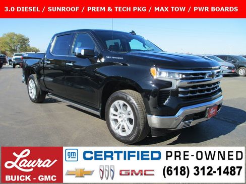 Certified 2022 Chevrolet Silverado 1500 LTZ w/ LTZ Premium Package image 1