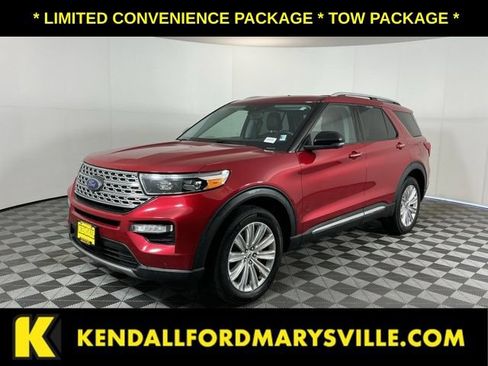 Used 2022 Ford Explorer Limited w/ Equipment Group 301A AWD/4WD image 1