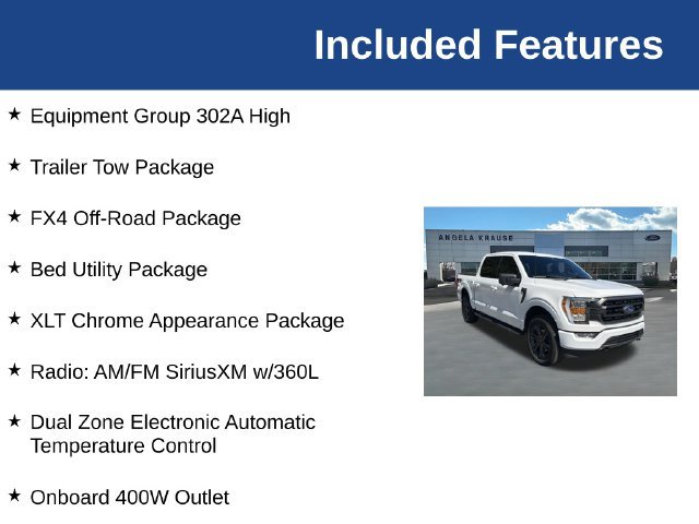 Used 2023 Ford F150 XLT w/ Equipment Group 302A High AWD/4WD image 5