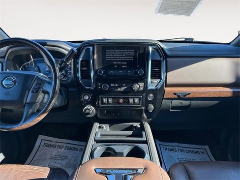 Used 2021 Nissan Titan Platinum Reserve w/ Off Road Protection Package image 11